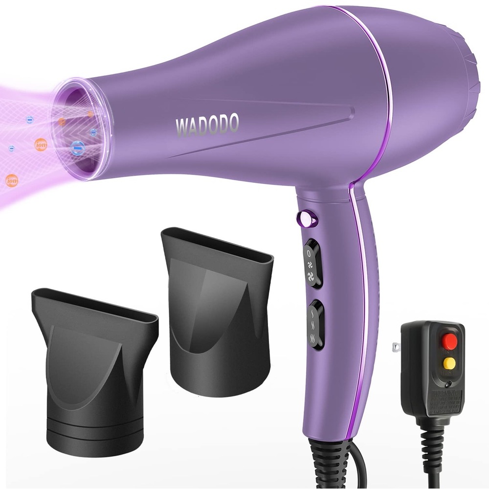 Wadodo ionic professional hair dryer-Purple